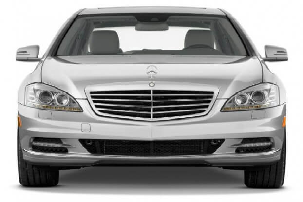 image of an S -Class Mercedes sedan