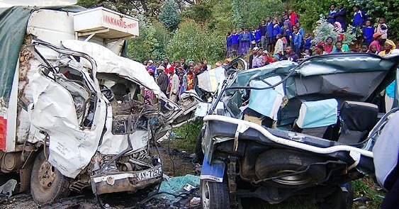 road accident Transport Industry Players Unhappy with New Traffic Laws in Kenya