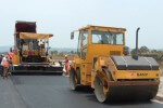 Image of a road under construction in Africa