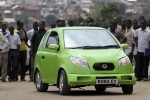 Image of the Kiira EV car made in Uganda