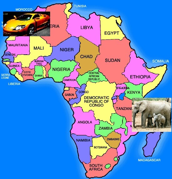 Map of Africa False Things You Have Heard and Believed About Africa