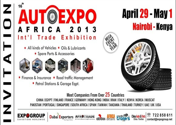 Image showing the auto expo event in Nairobi