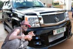 image of Bobi Wine's Cadillac Escalade