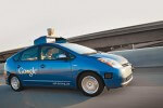 Image of a Google smart car