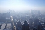 Image of smog in China