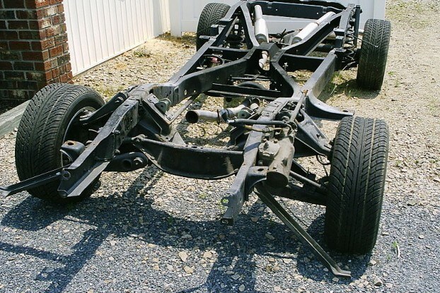 Image of a car chassis