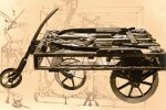 Image of the da Vinci car
