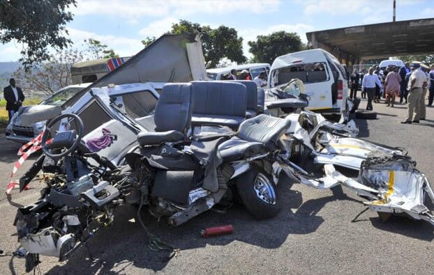 South Africa: An accident scene.
Image Source: www.all4women.co.za