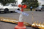 Image of a police roadblock