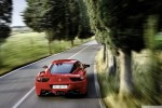 Image of a speeding Ferrari