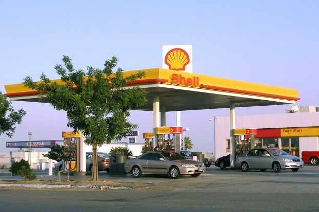 Image of Shell filling station