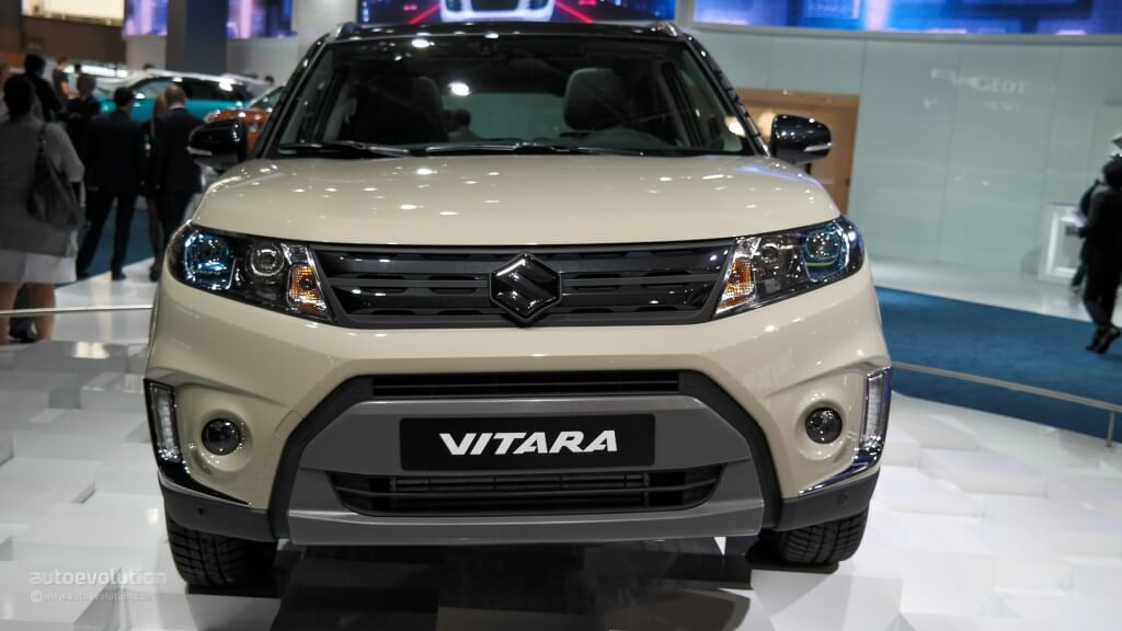 2015 suzuki vitara front image source www.autoevolution.com 1024x576 The New Suzuki Vitara 2015: To Buy Or Not To Buy?