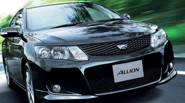 Toyota Allion - image source usedvehiclesjapan.net