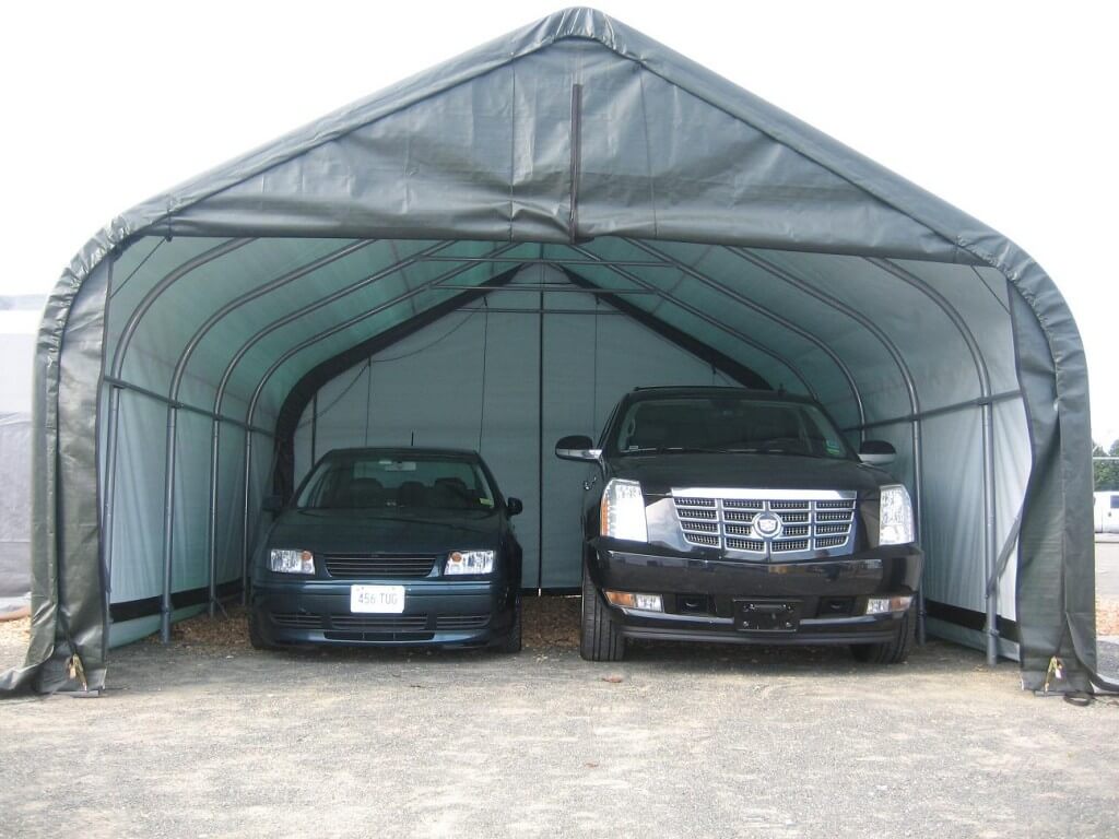 portable garage image source portablebuildingstore.com 1024x768 How To Store Your Car When You Won’t Use It For A Few Months