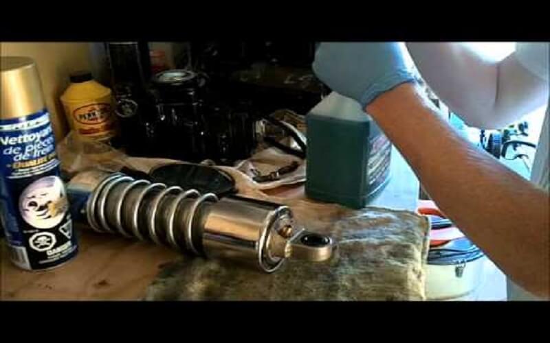 re filling rear motorcycle shocks Refill Or Replace Shock Absorbers? How Shock Absorbers Work