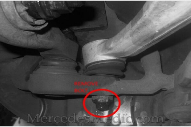 A ball joint from a mercedes Benz
Image source:www.mercedesmedic.com